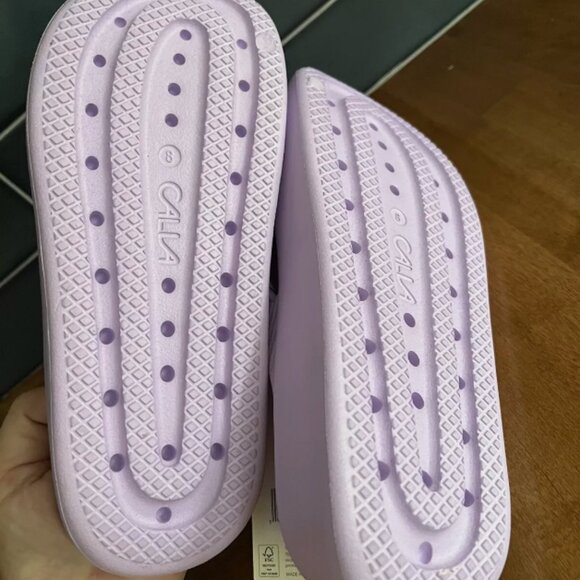 CALIA Women's Molded Slides Periwinkle - Picture 4 of 4